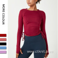 fitted crop top shirt